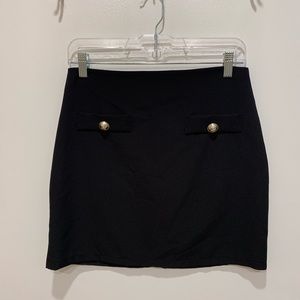 Elegant Black mini skirt (has matching blazer)